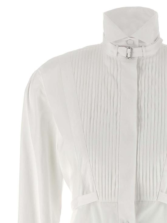 26SS 알렉산더 맥퀸 미디 스커트 834043QAABS9000 White - ALEXANDER MCQUEEN