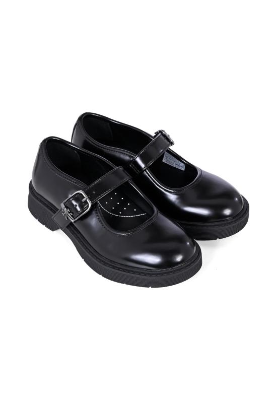 25FW [키즈] 캘빈클라인 플랫 슈즈 V3A3 83114 1453999 BLACK - CALVIN KLEIN