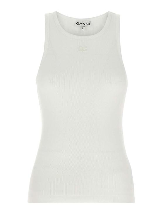  가니 민소매 티셔츠 T3897151 White