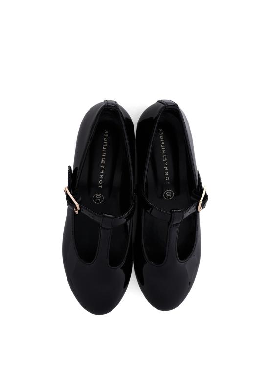 25FW [키즈] 타미힐피거 플랫 슈즈 T3A3 34000 0774999 BLACK - TOMMY HILFIGER