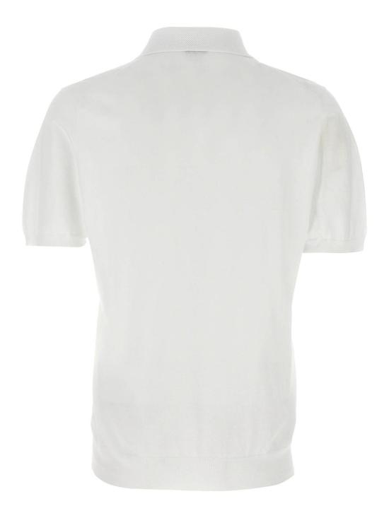 25SS 키톤 폴로 티셔츠 UMK133140C008 White - KITON