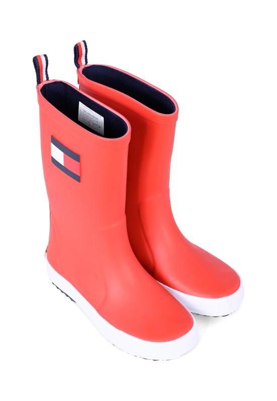 25FW [키즈] 타미힐피거 미들 부츠 T3XC 33923 0047300 RED - TOMMY HILFIGER