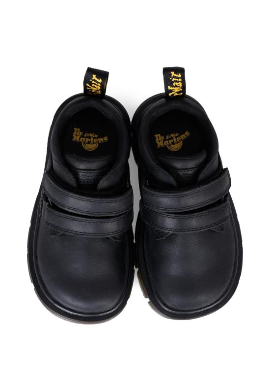 25FW [키즈] 닥터마틴 슈즈 RAFFE SHOE T 32001001 BLACK WYOMING - DR.MARTENS