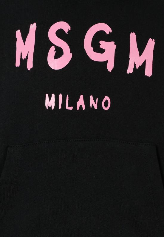 25FW [주니어] 엠에스지엠 풀오버 F5MSJUHS019 110 83 BLACK - MSGM