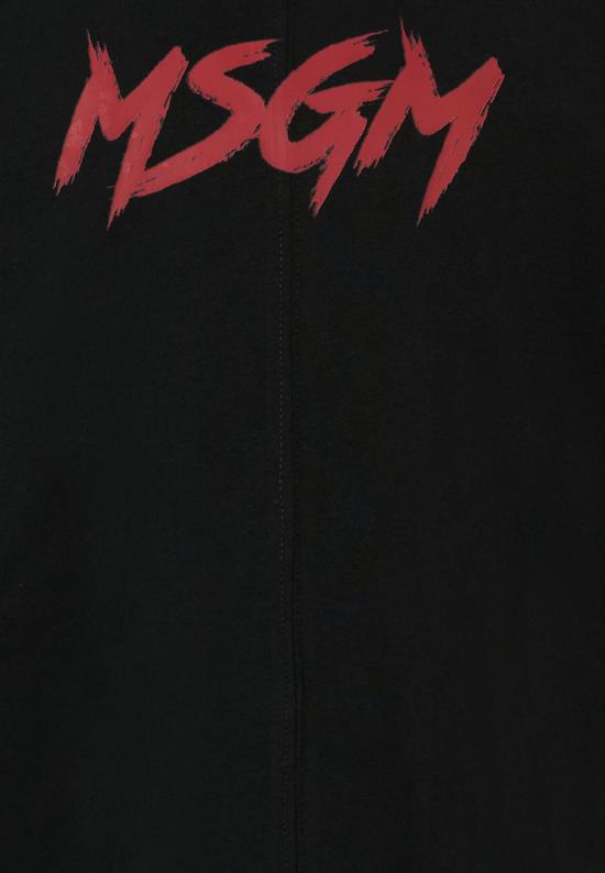 25FW [키즈] 엠에스지엠 티셔츠 F5MSJUTH050 110 BLACK - MSGM