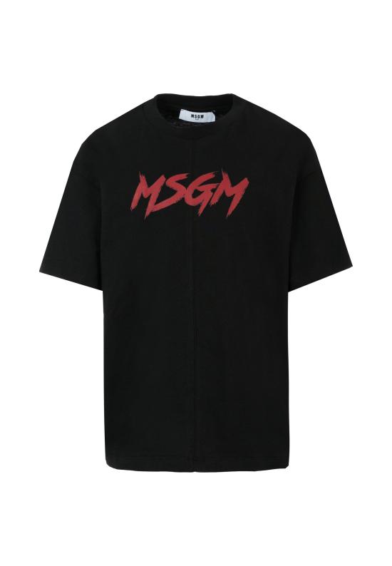 25FW [키즈] 엠에스지엠 티셔츠 F5MSJUTH050 110 BLACK