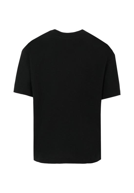 25FW [키즈] 엠에스지엠 티셔츠 F5MSJUTH050 110 BLACK - MSGM