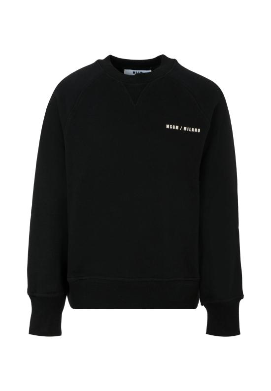 25FW [키즈] 엠에스지엠 캐시미어 니트 F5MSJBSW225 110 BLACK