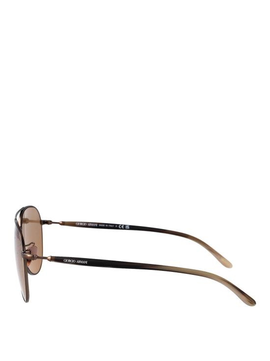 26SS 조르지오 아르마니 선글라스 0AR61623006M4 Brown - GIORGIO ARMANI