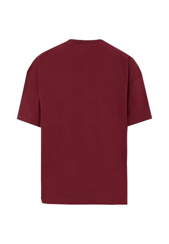 25FW [키즈] 엠에스지엠 티셔츠 F5MSJGTH120 MS034 BORDEAUX - MSGM