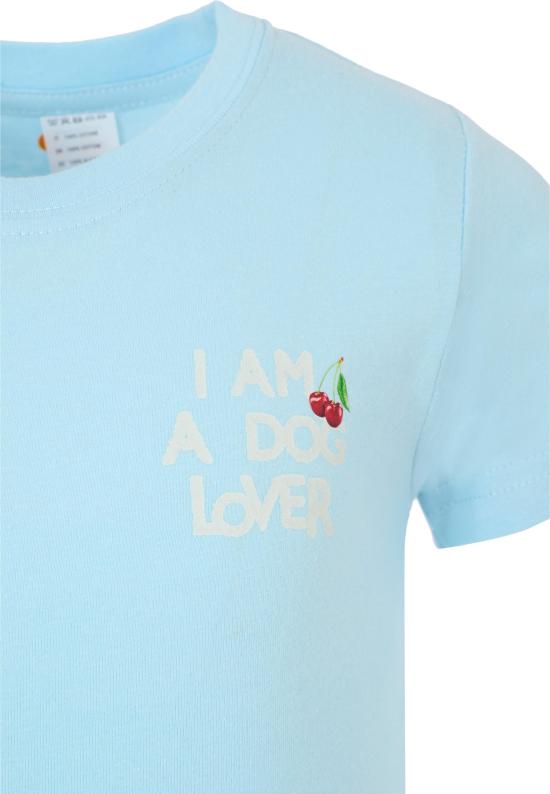 25SS [키즈] United pets x coccolebimbi 티셔츠 T SHIRT CELESTE PER BAMBINI PETS DREAM LIGHT BLUE - OTHER BRANDS