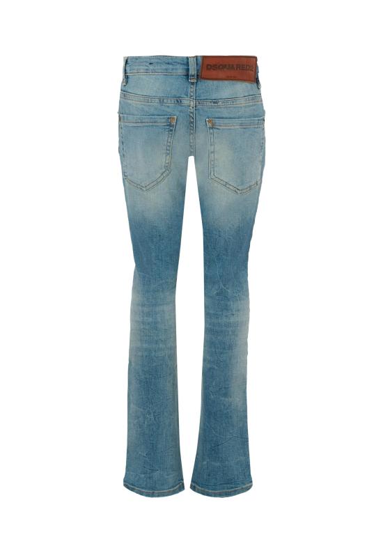 25FW [키즈] 디스퀘어드2 진 DQ0236 D0AET DQ01 DENIM - DSQUARED2