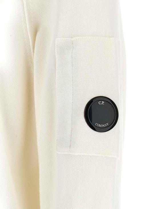  씨피 컴퍼니 후드 티셔츠 18CMKN074A004037A103 White - C.P. COMPANY