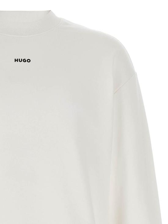  휴고보스 긴팔 티셔츠 50525892102 White - HUGO BOSS