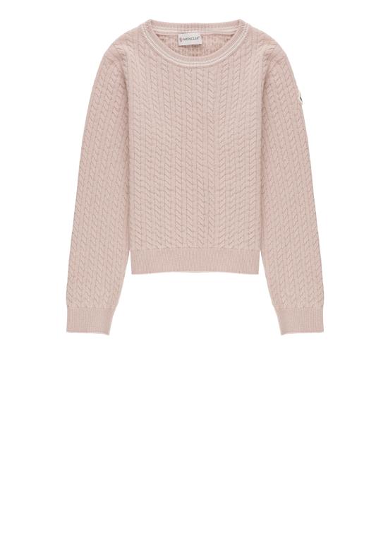 25FW [키즈] 몽클레어 니트/스웻셔츠 954 9C00006 M124150M Pink