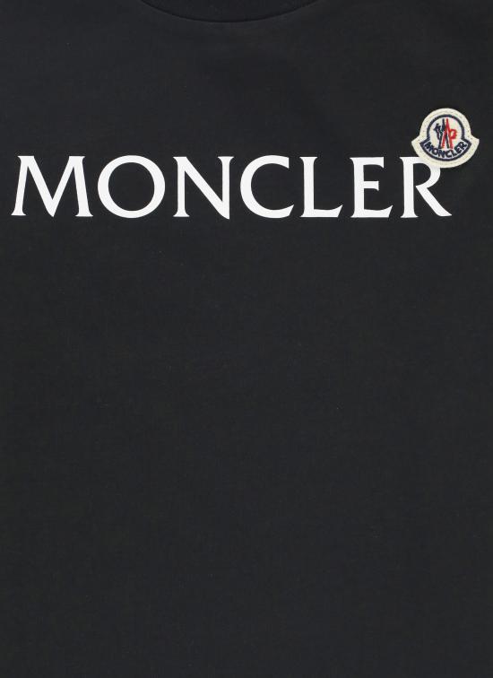 25FW [키즈] 몽클레어 티셔츠 954 8C00018 89AFV999 Black - MONCLER