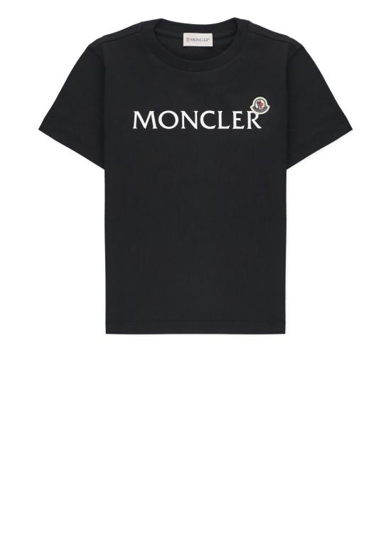 25FW [키즈] 몽클레어 티셔츠 954 8C00018 89AFV999 Black