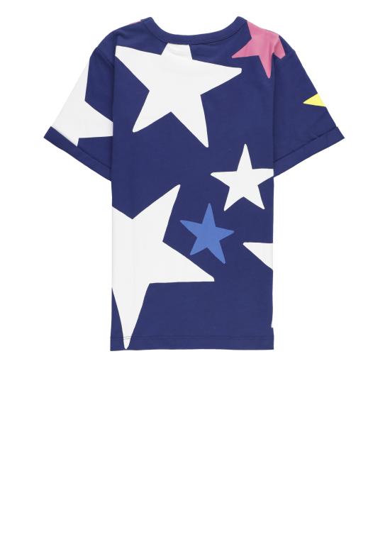 25FW [키즈] 스텔라 맥카트니 티셔츠 TX8B41 Z0913667MC Blue - STELLA MCCARTNEY