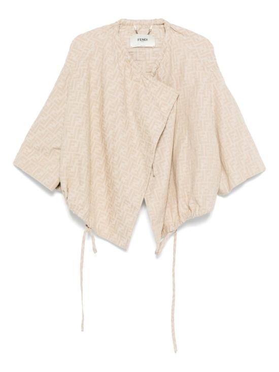 25FW 펜디 케이프 FLF825 ASMFF1SAZ Beige