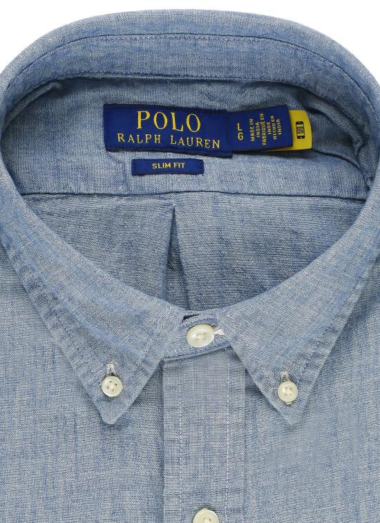 25FW 랄프 로렌 데님 셔츠 710548538 001 Blue - RALPH LAUREN