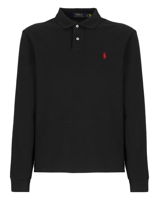 25FW 랄프 로렌 폴로 티셔츠 710681126 037 Black