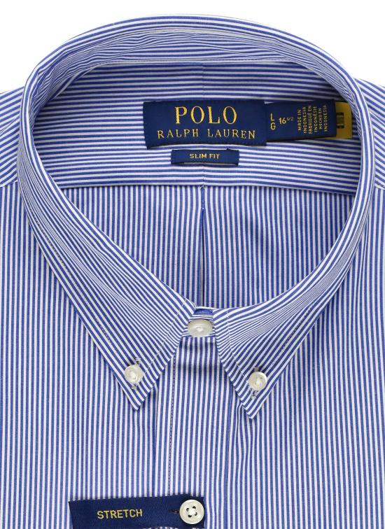 25FW 랄프 로렌 셔츠 710928254 007 Blue - RALPH LAUREN