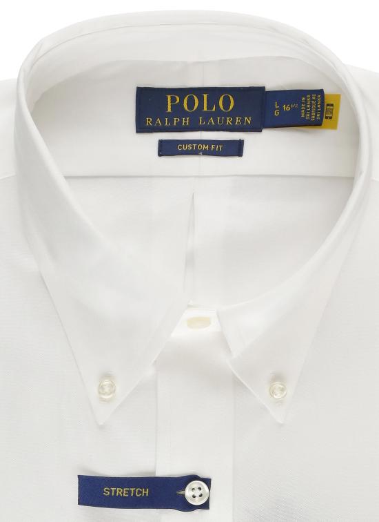 25FW 랄프 로렌 긴팔 셔츠 712870507 001 White - RALPH LAUREN
