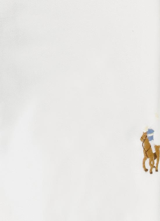 25FW 랄프 로렌 긴팔 셔츠 712870507 001 White - RALPH LAUREN