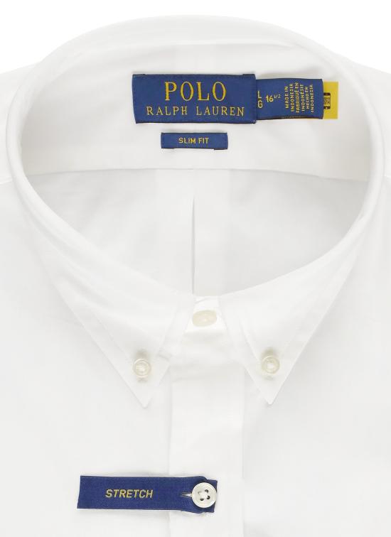 25FW 랄프 로렌 셔츠 710928254 002 White - RALPH LAUREN