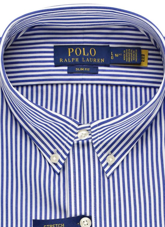 25FW 랄프 로렌 셔츠 710928254 008 Blue - RALPH LAUREN