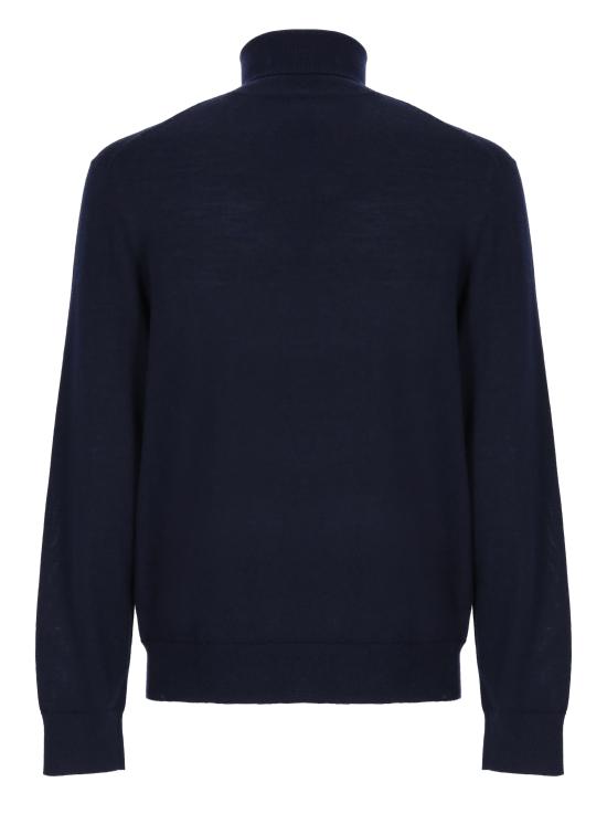 25FW 랄프 로렌 터틀넥 710946145 001 Blue - RALPH LAUREN
