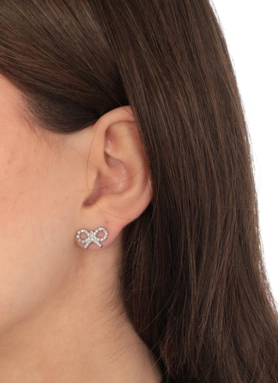 25FW 셀프 포트레이트 이어링 PF25625ESL MICRO BOWSILVER Silver - SELF PORTRAIT