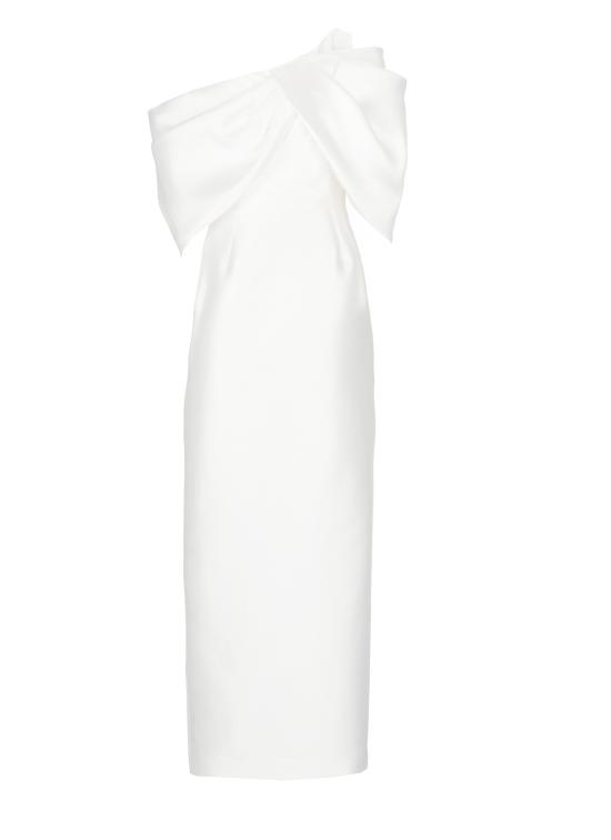 25FW 솔러스런던 롱 원피스 OS44006 CREAM White