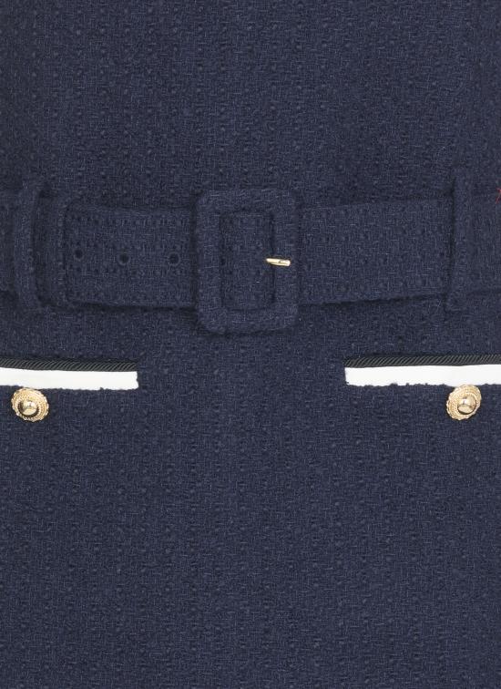 25FW 셀프 포트레이트 숏 원피스 PF25034SBL BOUCLE MINIBLUE Blue - SELF PORTRAIT