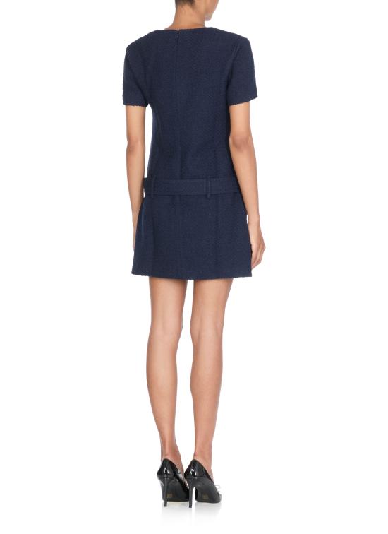 25FW 셀프 포트레이트 숏 원피스 PF25034SBL BOUCLE MINIBLUE Blue - SELF PORTRAIT