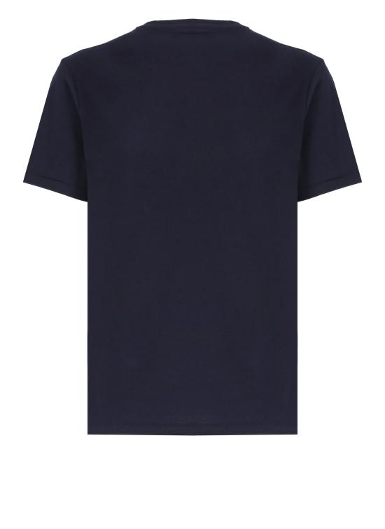 25FW 랄프 로렌 반팔 티셔츠 710680785 004 Blue - RALPH LAUREN