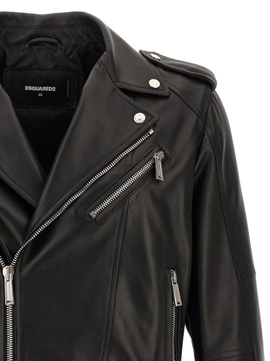  디스퀘어드2 바이커 자켓 S74AM1329SY1491900 - DSQUARED2
