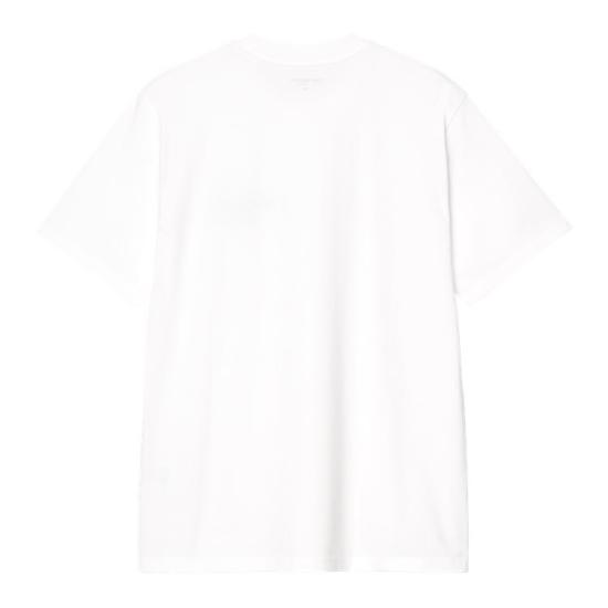 25FW 칼하트 반팔 티셔츠 I035207 02XX WHITE - CARHARTT