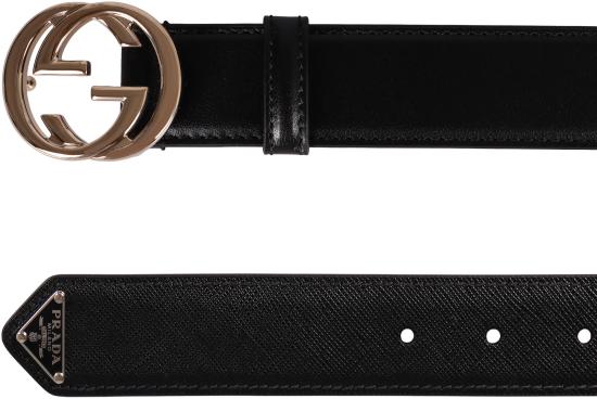 25FW 구찌 인터로킹 G 버클 벨트 8130080YA0G1000 black - GUCCI