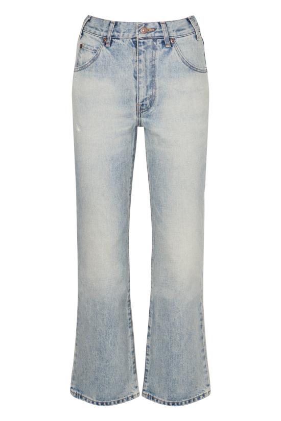 25SS 셀린느 딜런 플레어드 진 2N423789D08KW Denim