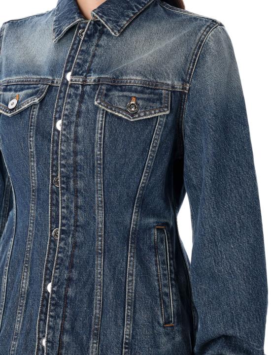 25FW 장 폴 고티에 데님 자켓 JA003D024 57 VINTAGE BLUE - JEAN PAUL GAULTIER