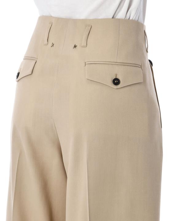 25FW 골든구스 스트레이트 팬츠 GWP01203P001170 15272 SAND - GOLDEN GOOSE