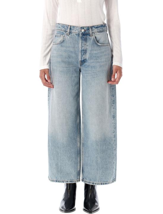 25FW 애니빙 스트레이트 팬츠 A0611429WHD42 WASHEDBLU BLIZZARD BLUE