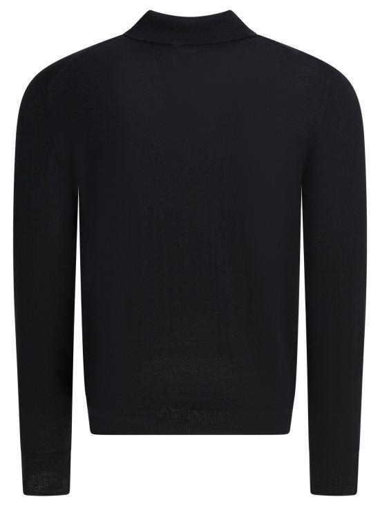 25FW 톰포드 긴팔 티셔츠 KPL003YMW103LB999 BLACK - TOMFORD