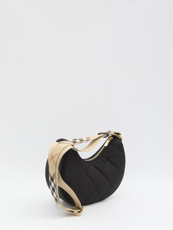 25FW 버버리 HORSESHOE 홀스슈 퀼팅 크로스백 8111928 A1189 BLACK - BURBERRY