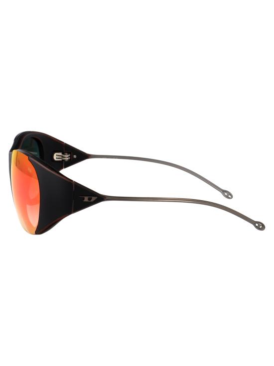 25SS 디젤 선글라스 0DL3003 508B6 GREEN GRADIENT BROWN MIRROR RED - DIESEL