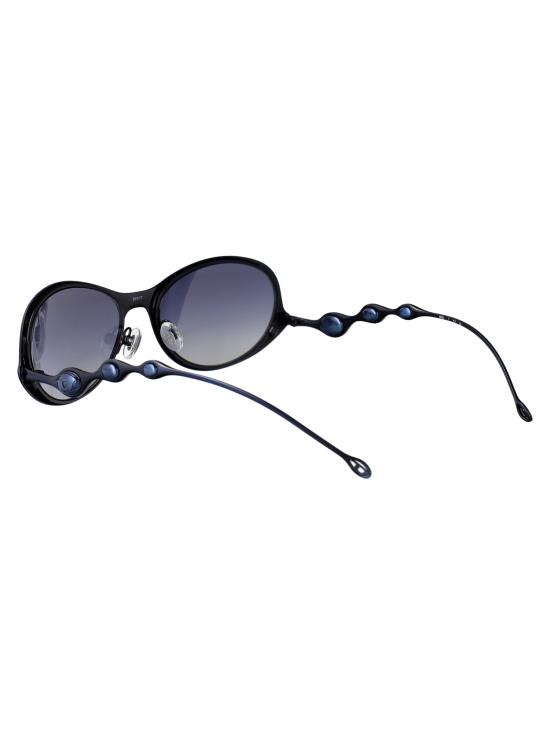 25SS 디젤 선글라스 0DL1014 102414 SHINY BRUSHED ANTIQUE BLUE - DIESEL