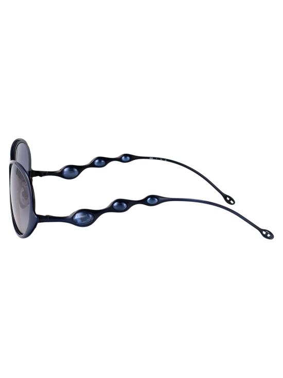25SS 디젤 선글라스 0DL1014 102414 SHINY BRUSHED ANTIQUE BLUE - DIESEL