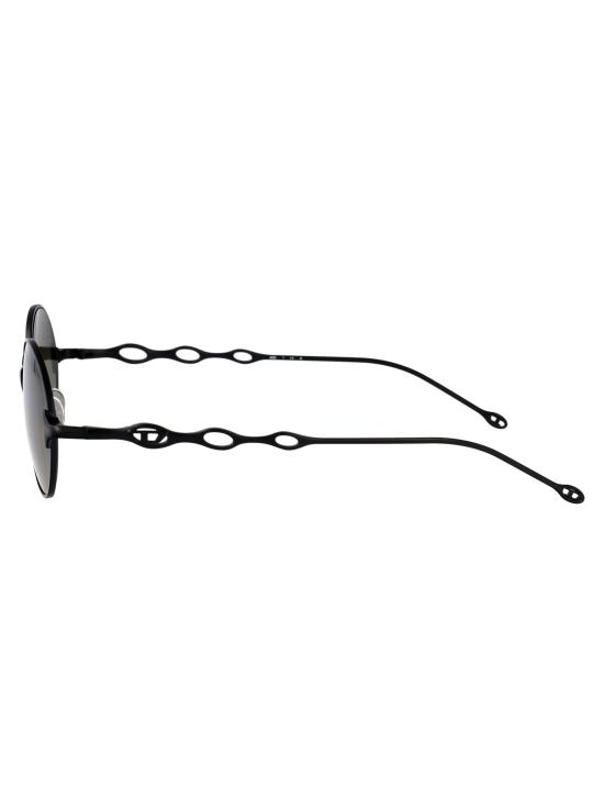 25SS 디젤 선글라스 0DL1008 10138E POWDER MATTE BLACK - DIESEL