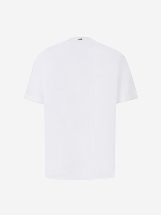 25FW 에르노 반팔 티셔츠 JG00031UR 1000 BIANCO - HERNO